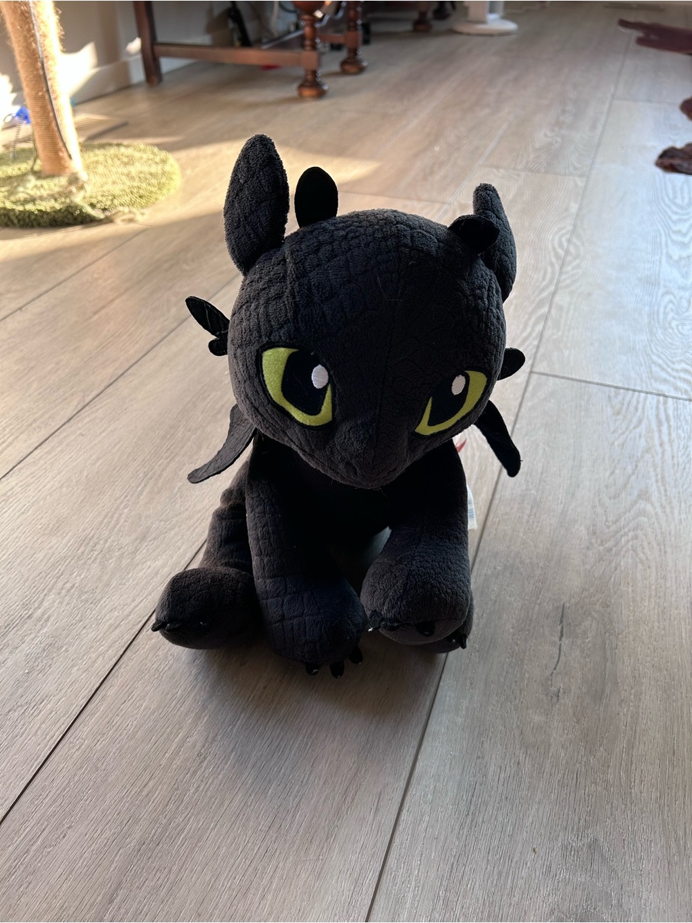 Build-A-Bear DreamworksToothless Plush How to Train Your Dragon Night Fury Black
